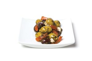 Афонский салат каламата без косточек зеленые оливки без косточек